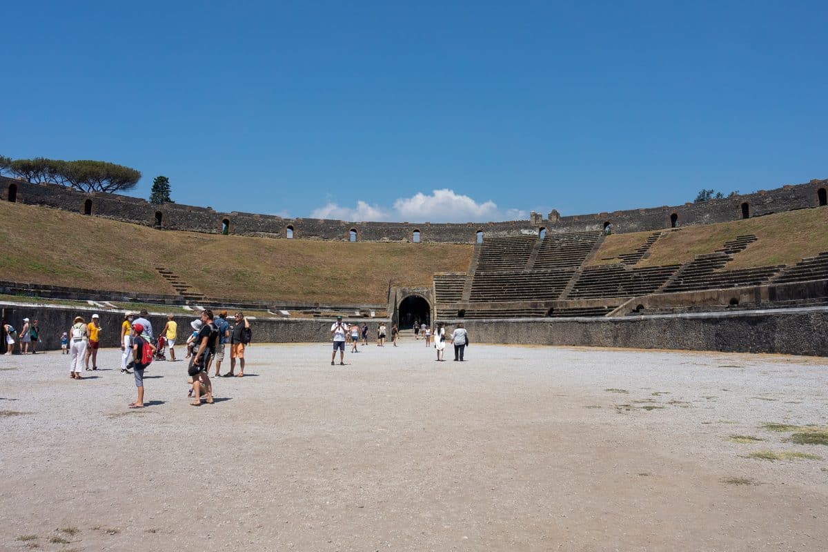 The Amphitheatre of Pompeii